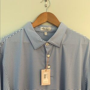 Peter Millar summer Comfort Jim Furyk PGA event Men's Shirt. New with tags. XL
